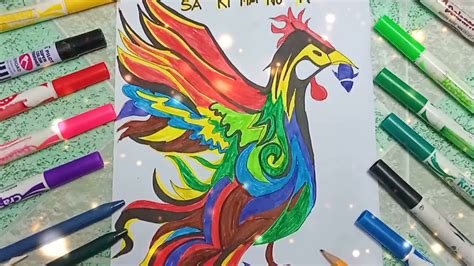 ACTIVITY IN MAPEH G7 ARTS ( DRAWING A SARIMANOK) .